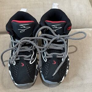 Kids Black and White Sneakers